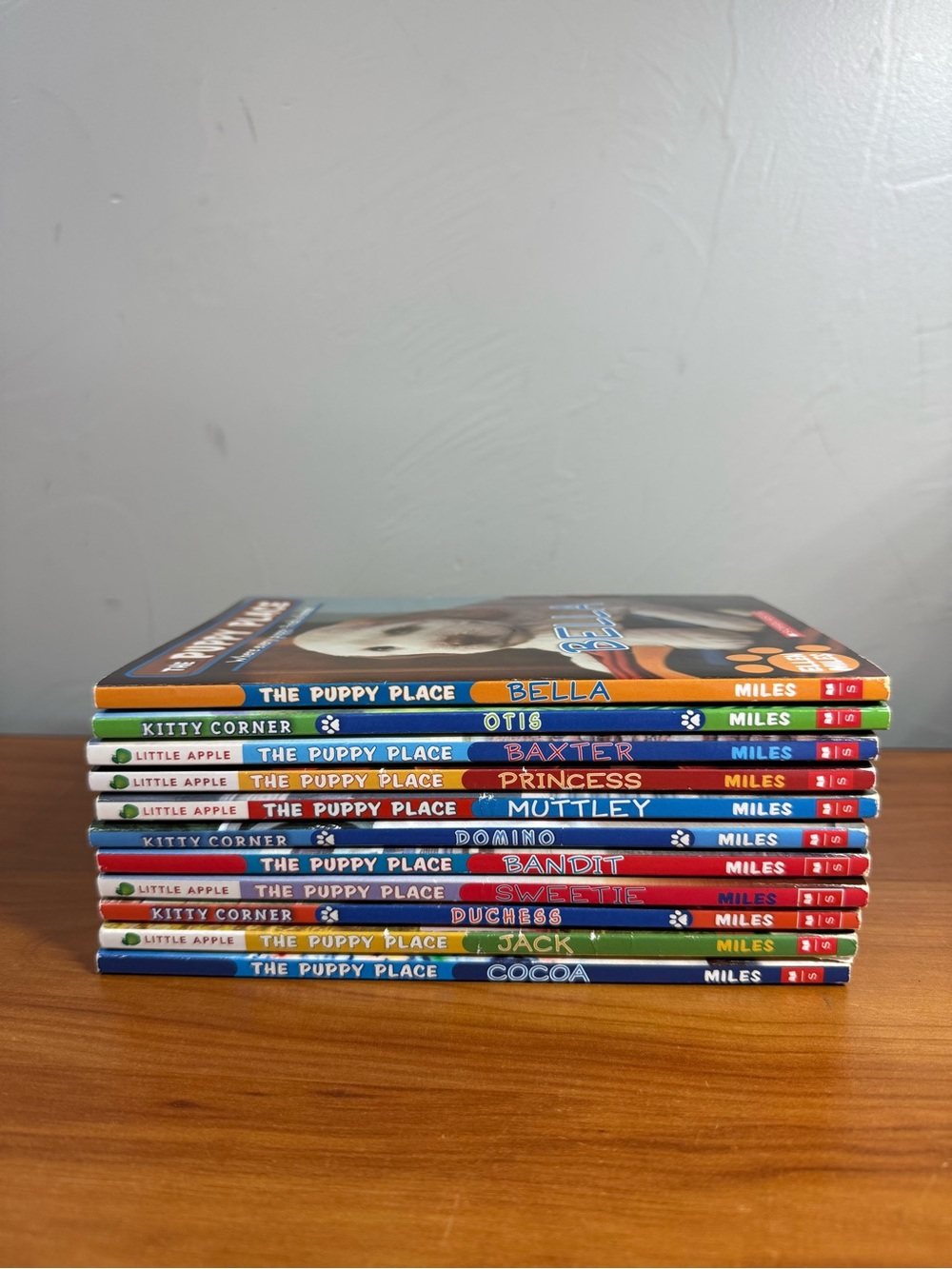 Bundle of 11 Ellen Miles Books Young Reader Kitty Corner Puppy Place‎